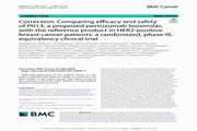 Comparing efficacy and safety of P013, a proposed pertuzumab biosimilar, with the reference product in HER2-positive breast cancer patients: a randomized …